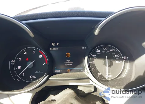 2020 Alfa Romeo Giulia Ti Awd из США, поврежденный, VIN ZARFANBN7L7634999